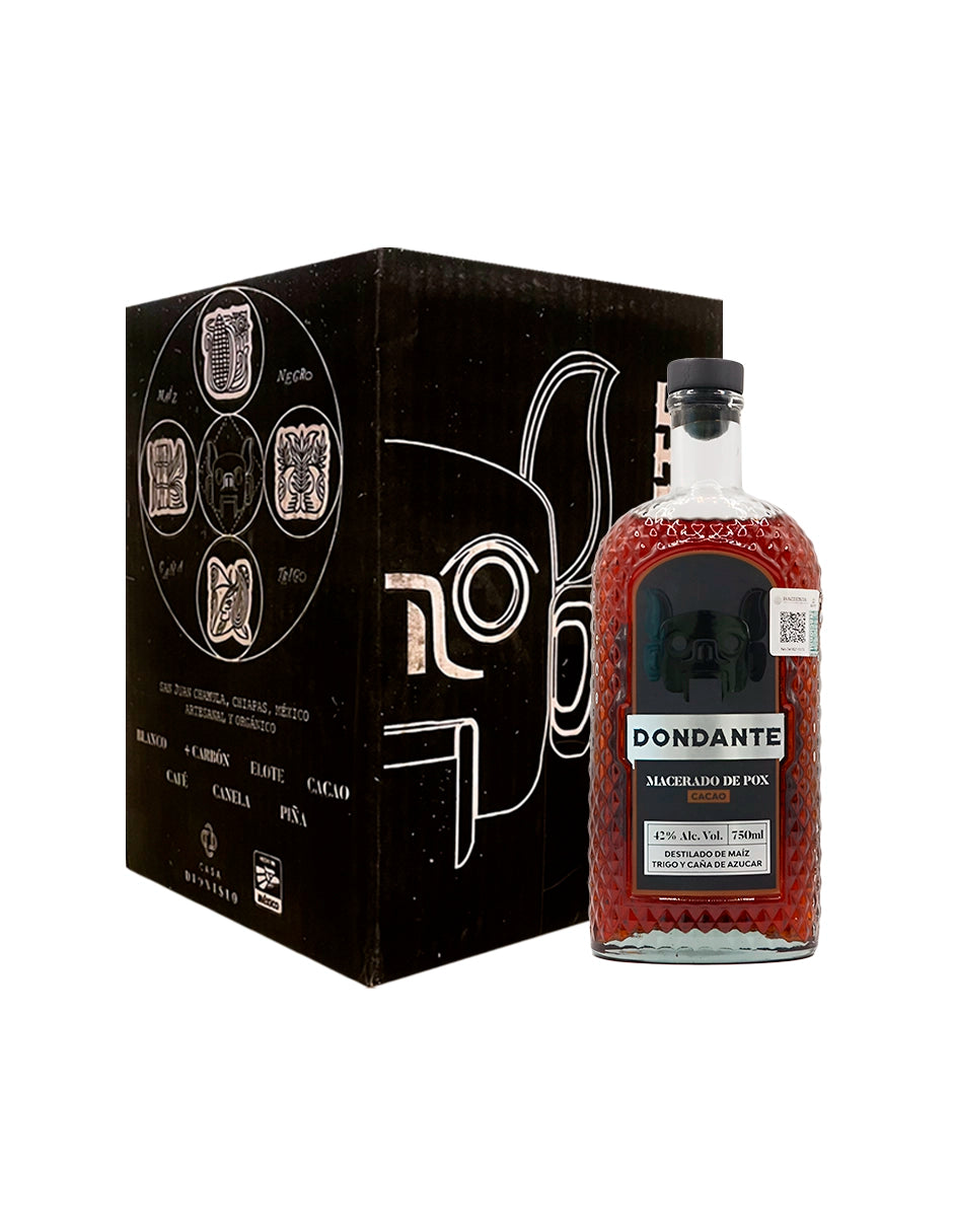 Pack de 6 Pox DonDante macerado cacao 750 ml 42º