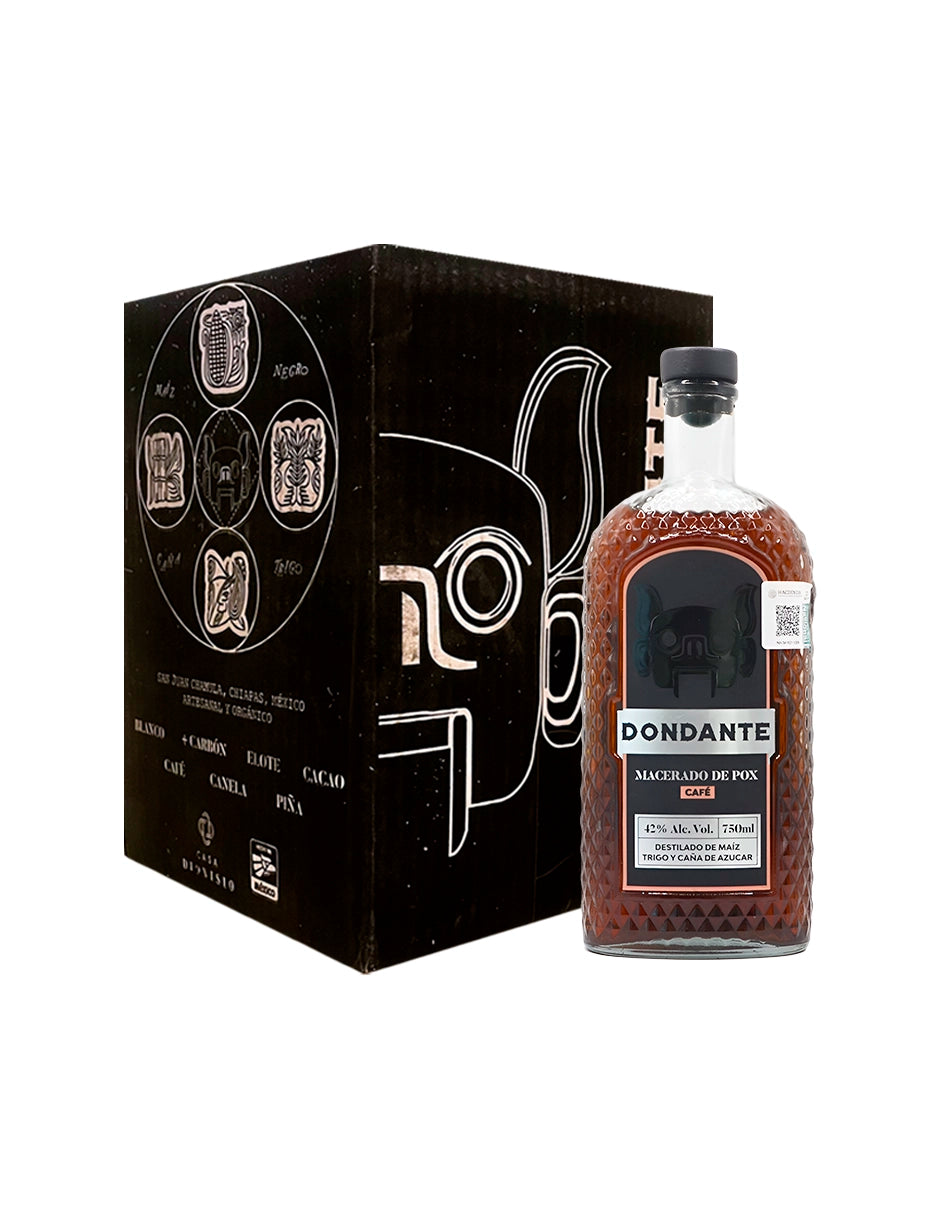 Pack de 6 Pox DonDante macerado cafe 750 ml 42º
