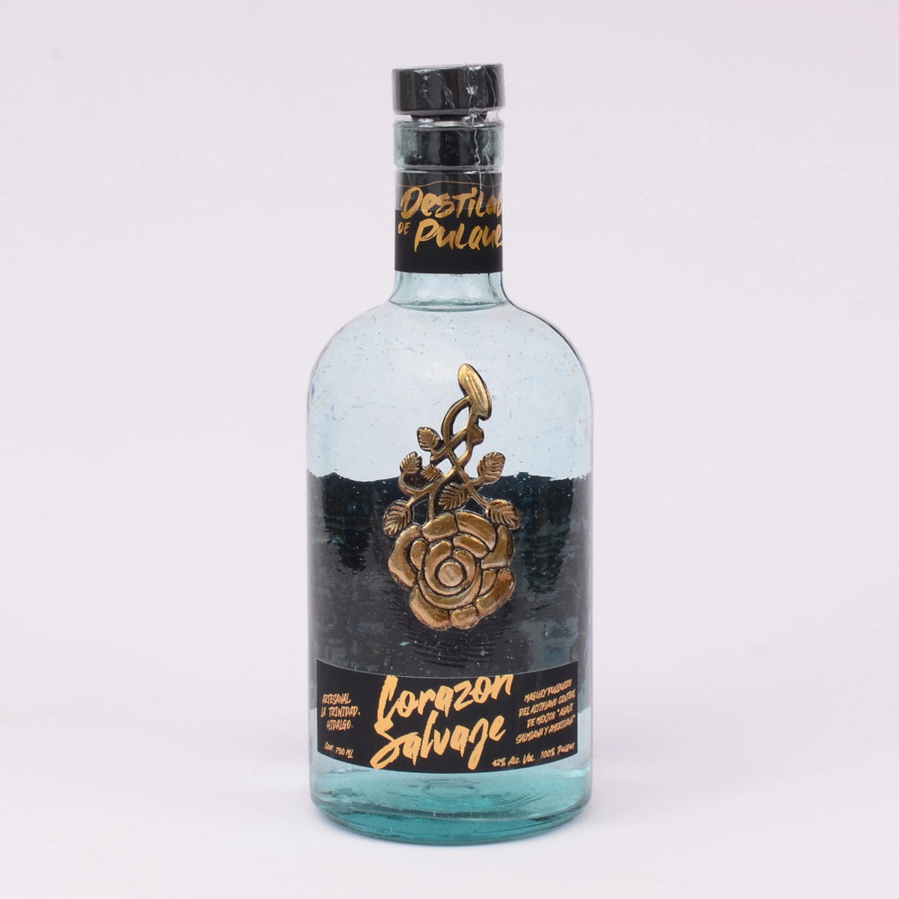 Destilado de Pulque Corazon Salvaje Hidalgo Blanco 42º