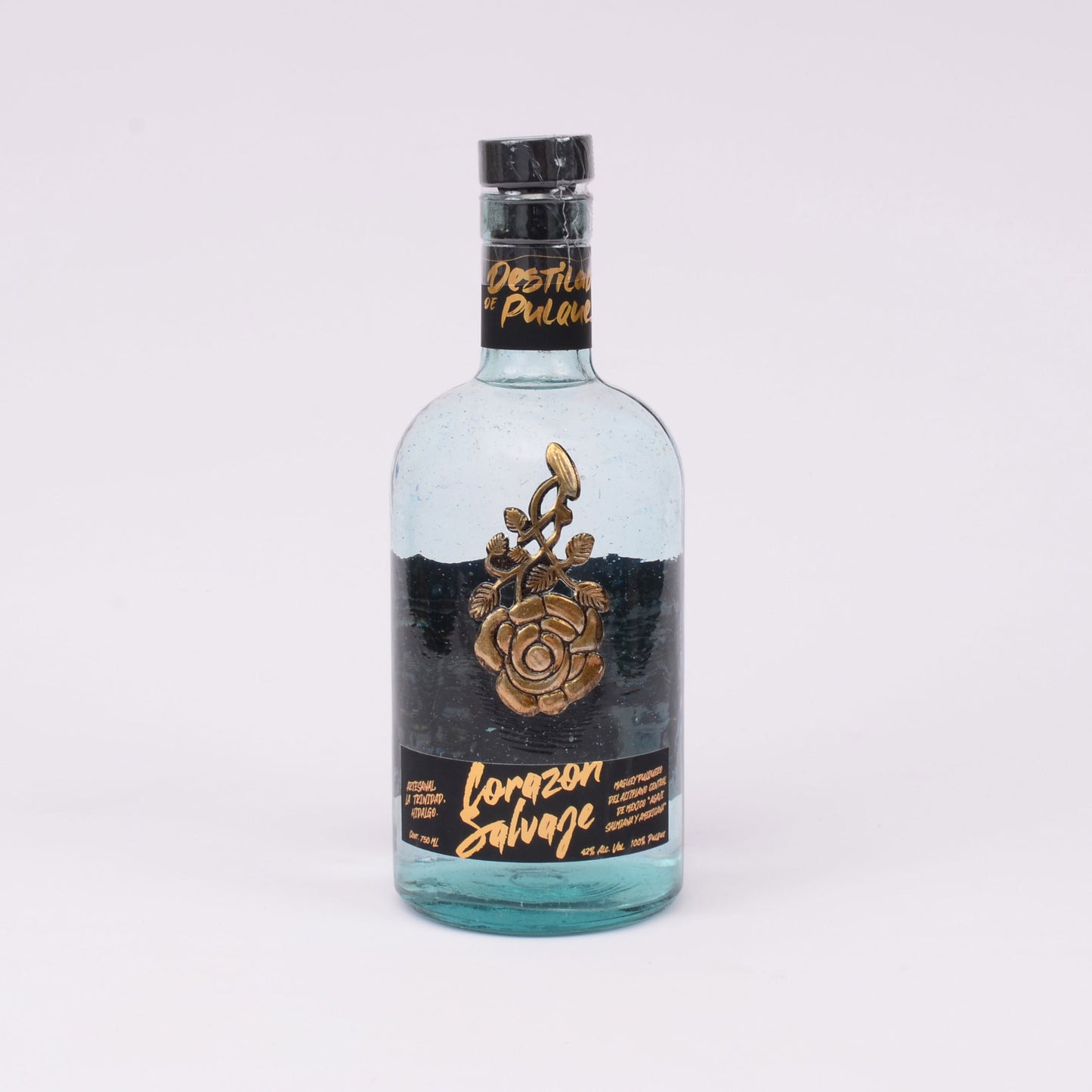 Destilado de Pulque Corazon Salvaje Hidalgo Blanco 42º