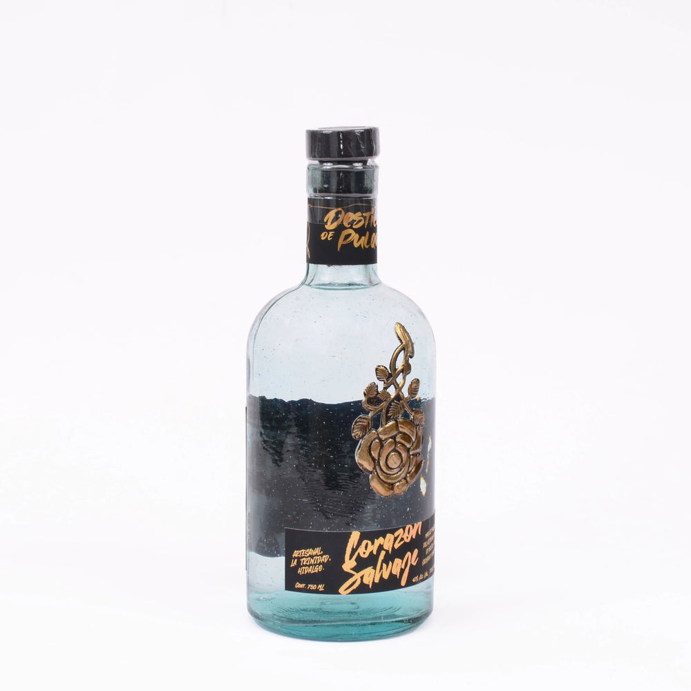 Destilado de Pulque Corazon Salvaje Hidalgo Blanco 42º