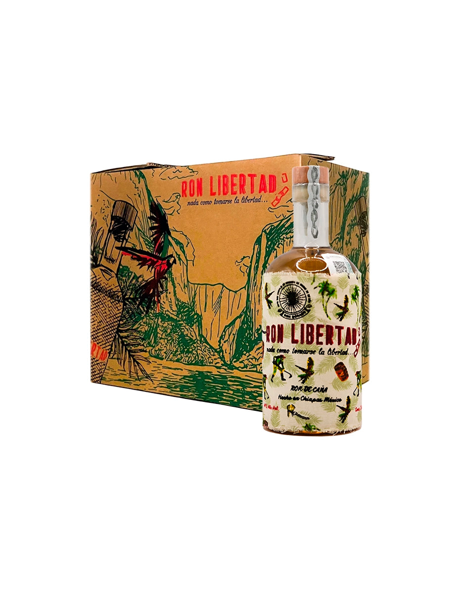Pack Ron Libertad Dorado (reposado) 750ml 44º