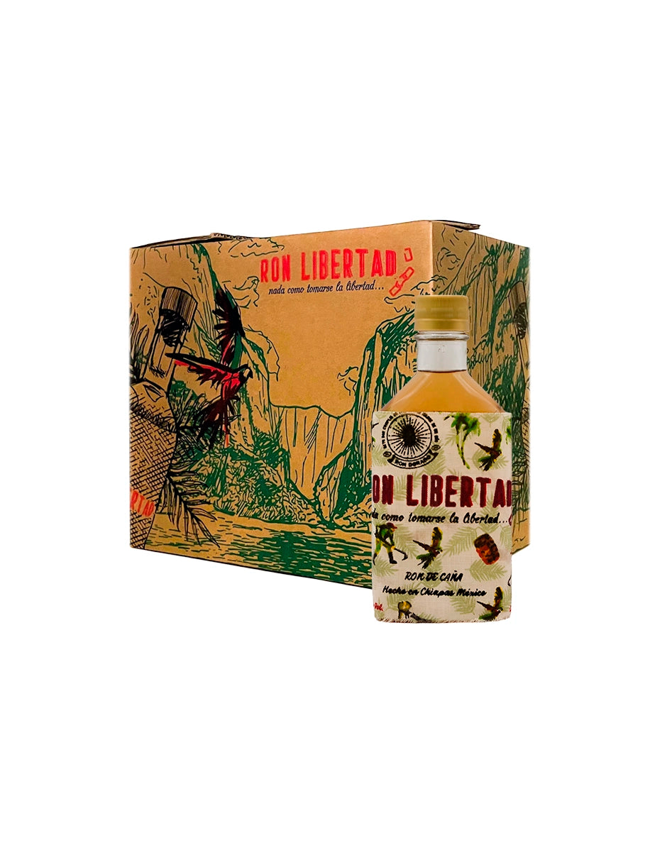 Pack de 24 Ron Libertad Dorado (reposado) 44º