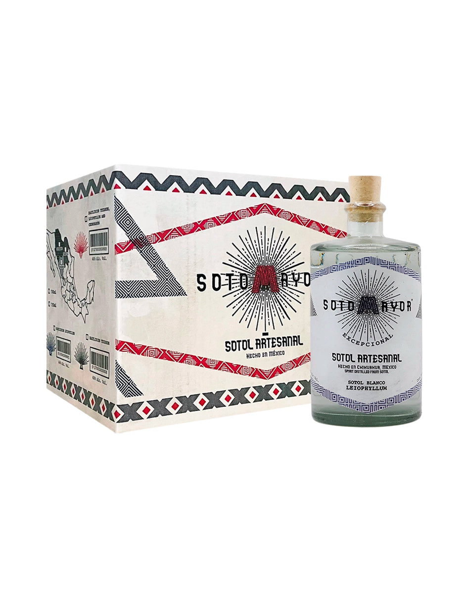 Pack de 6 Sotol Sotomayor Leiophyllum Blanco 750ml 44º